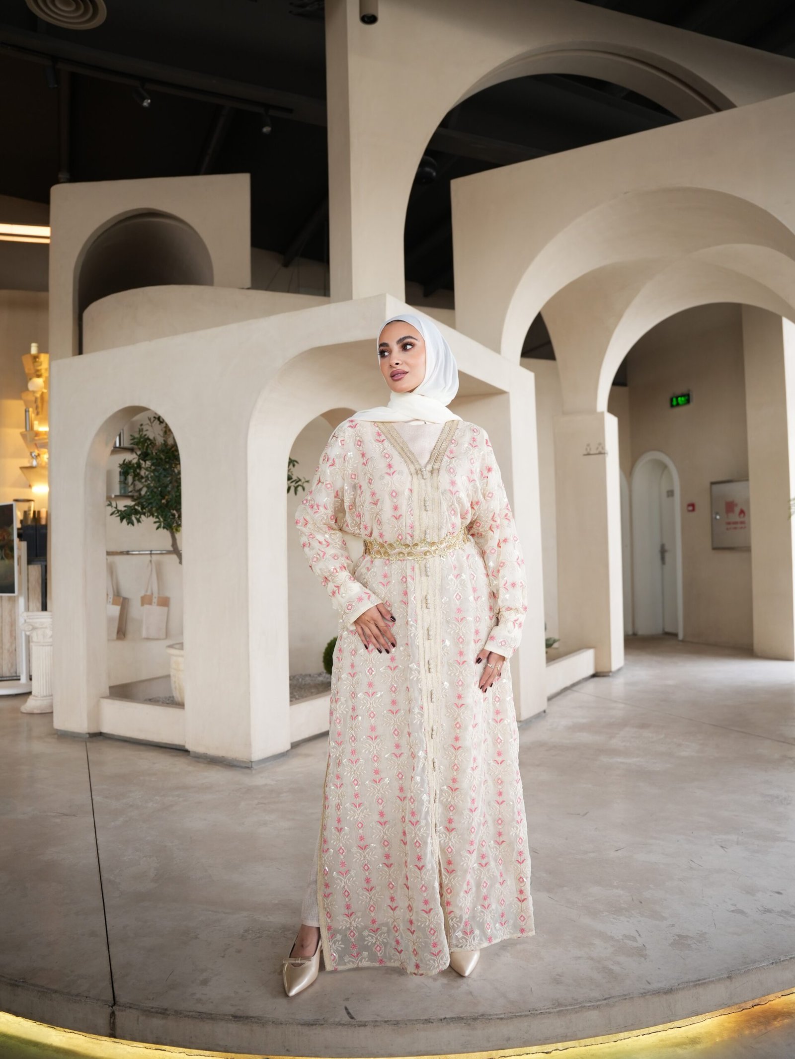 IMG_8024 قفطان تولين الشيفون - الصورة 1